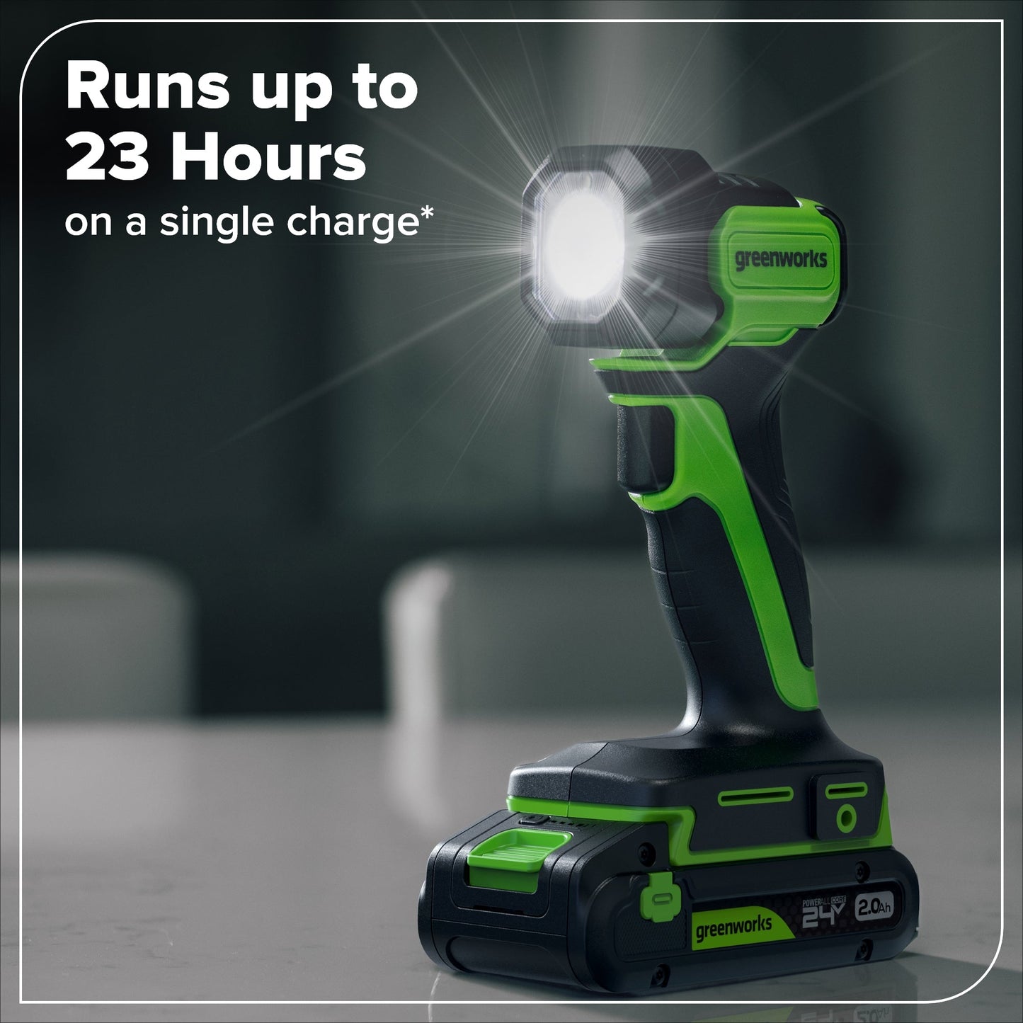 24V Brushless Power Tool 4PC Combo Kit, (1) 4.0 Ah and (1) 2.0 Ah USB-C Batteries and 65W USB-C Fast Charger