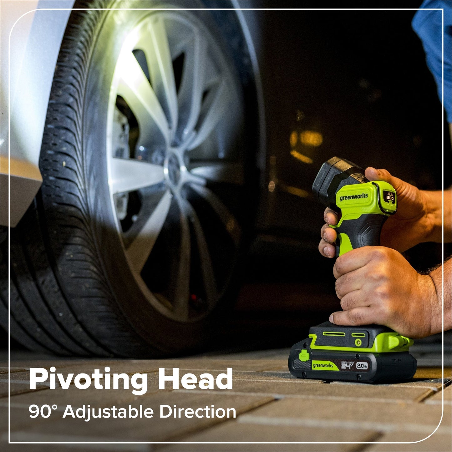 24V Brushless Power Tool 4PC Combo Kit, (1) 4.0 Ah and (1) 2.0 Ah USB-C Batteries and 65W USB-C Fast Charger