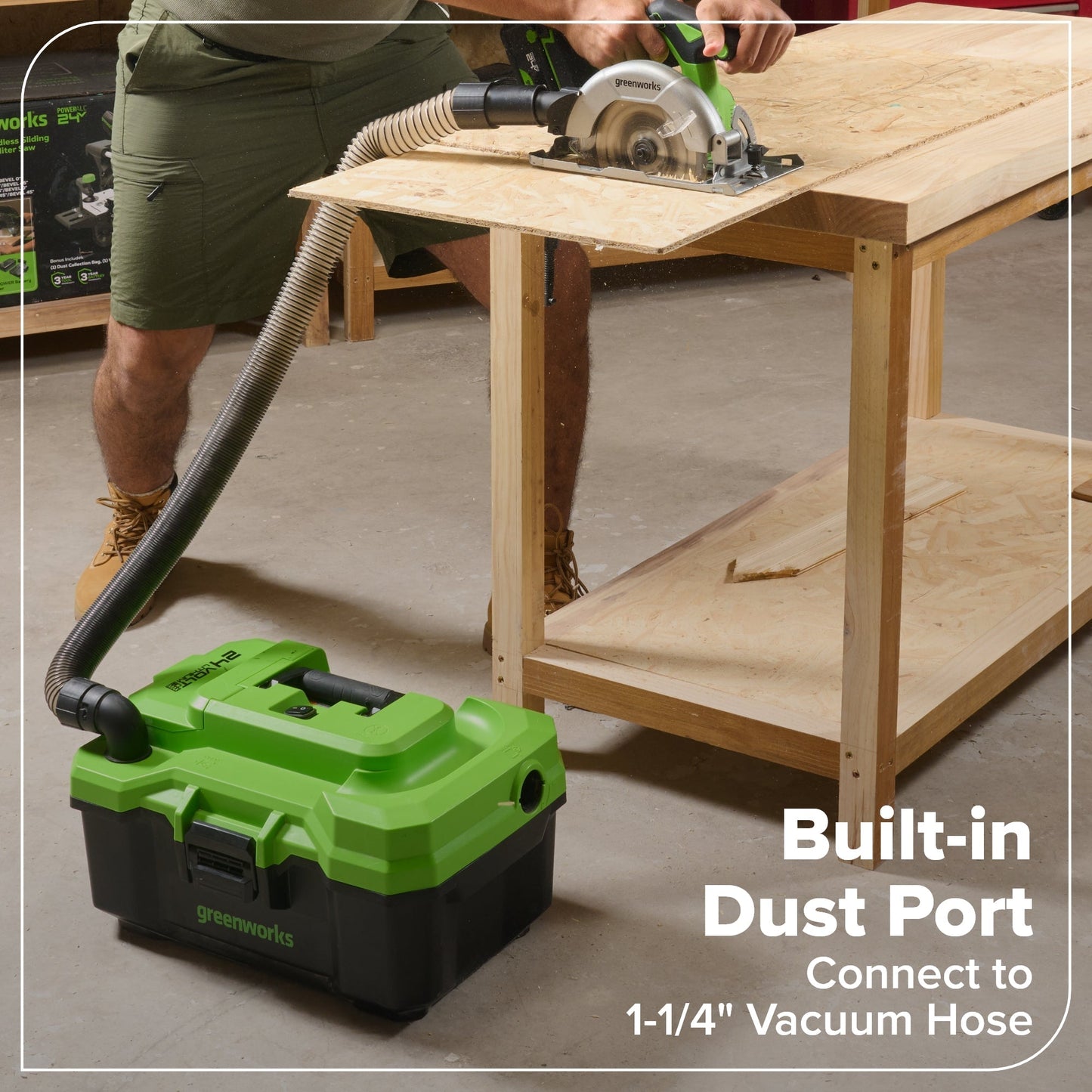 24V Brushless Power Tool 4PC Combo Kit, (1) 4.0 Ah and (1) 2.0 Ah USB-C Batteries and 65W USB-C Fast Charger